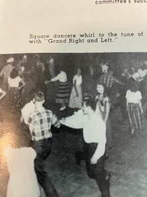 A group of people dancing
Description automatically generated